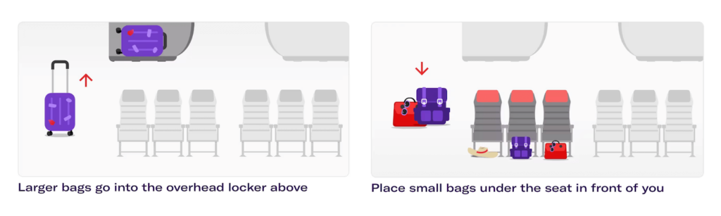 버진 오스트레일리아 기내수화물